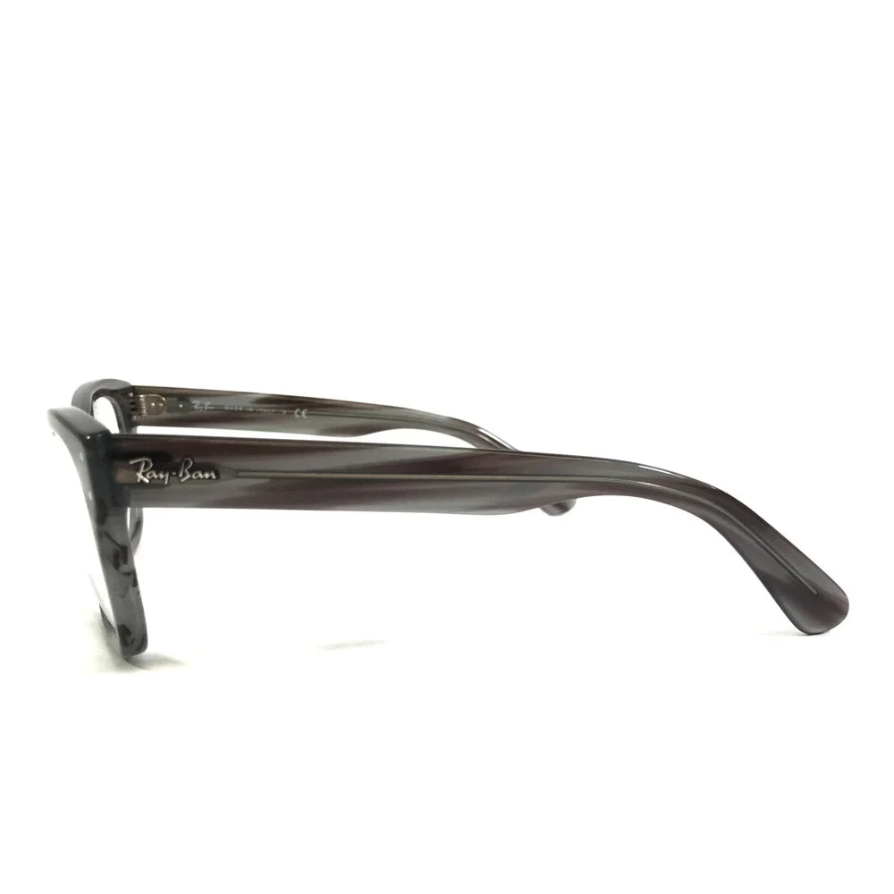 Ray-Ban Eyeglasses Frames RB2283 MR BURBANK 1314/R5 Striped Gray Blue 55-20-145